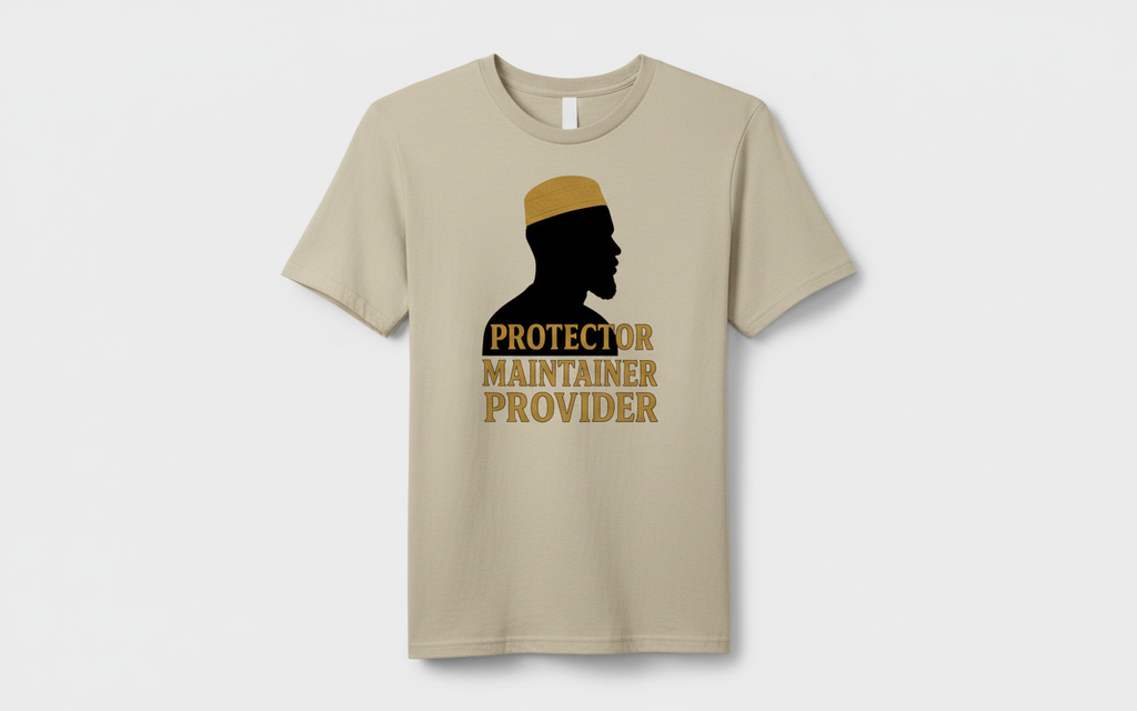 Tan tee product shot