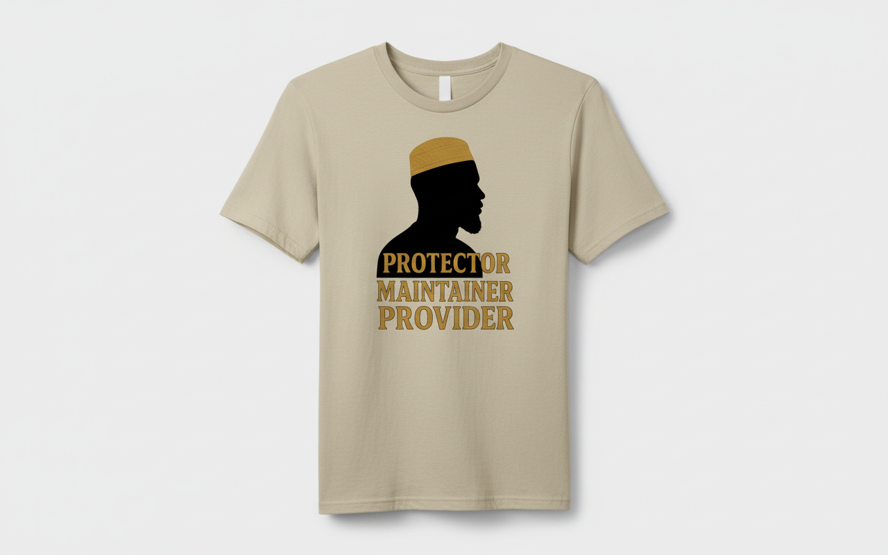 Tan tee product shot