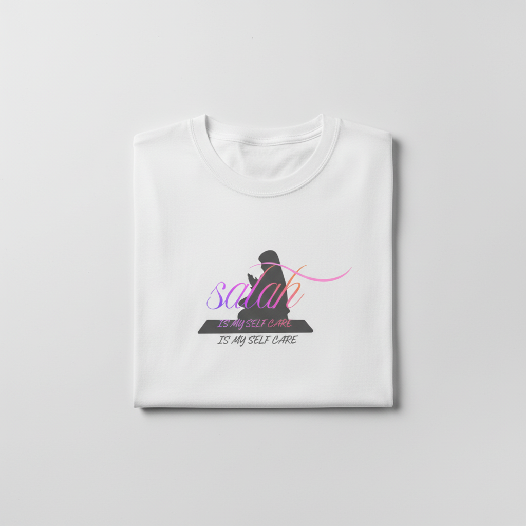 White Salah tee